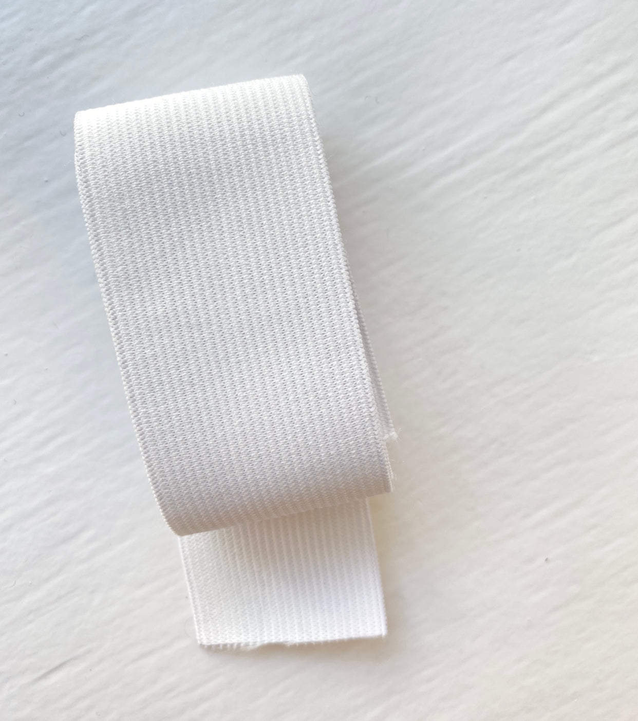 Elastic 4 cm for Crew collection - White