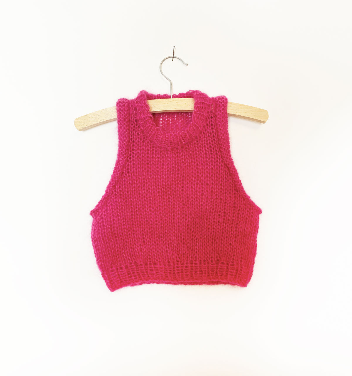 Mini Saga Vest strikkeopskrift