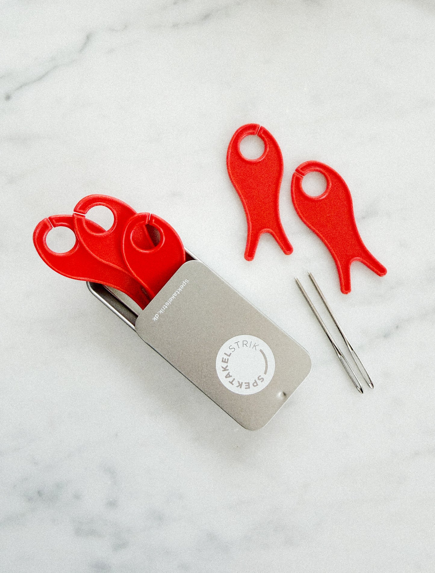 Spektakelstrik Intarsia-fisk