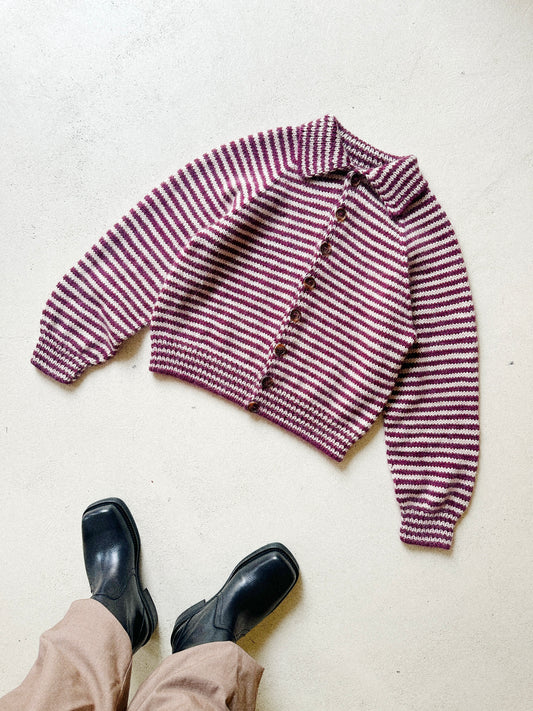 Stripe Overload Cardi