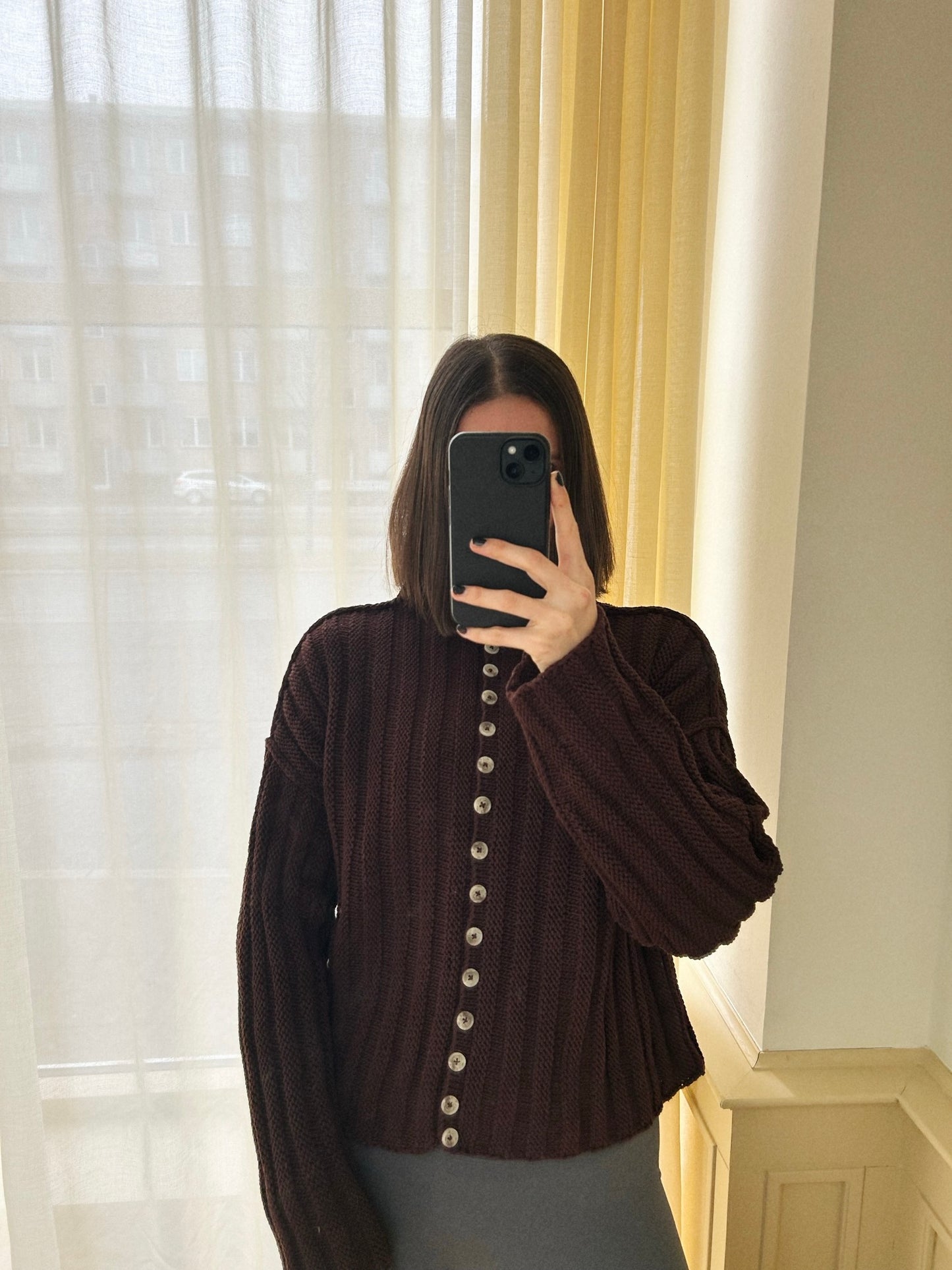 Axis Cardigan Knit Kit MONO