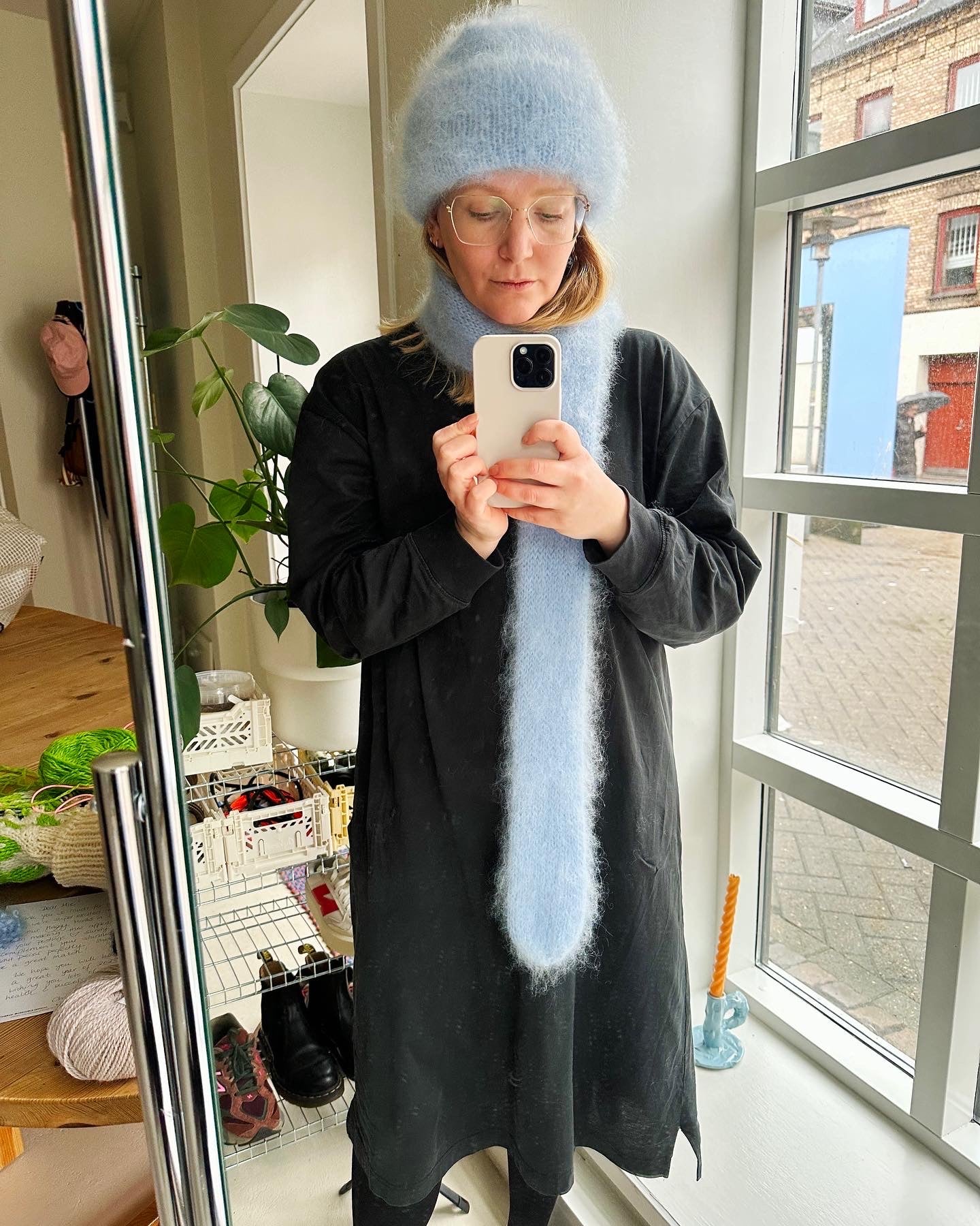 Fat Fur Boa Knit Kit