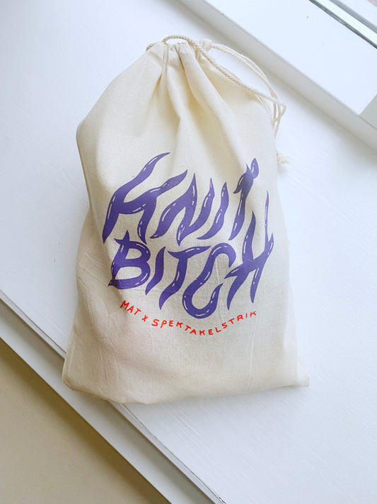 Knit Bitch Project bag / MAT x SPEKTAKELSTRIK